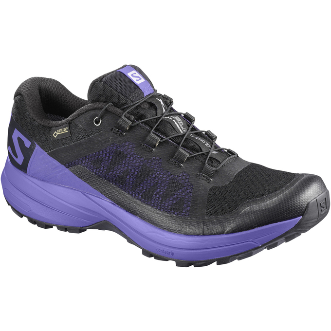 Zapatillas Trail Running Salomon Mujer Negras / Azules - Salomon Argentina XA ELEVATE GTX® W ,081394